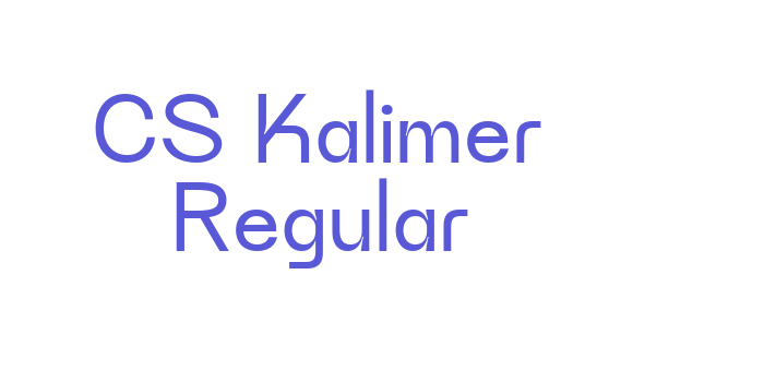 CS Kalimer Regular Font Download