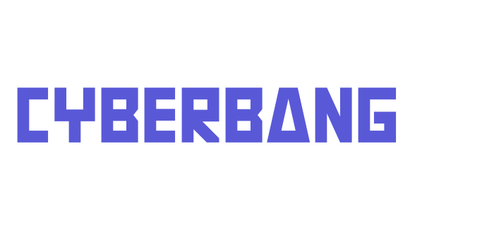 CYBERBANG Font Download