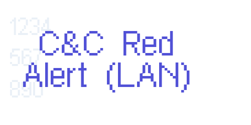 C&C Red Alert (LAN)-font-download