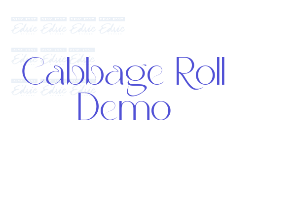 Cabbage Roll Demo