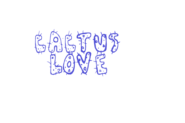 Cactus Love Font Download