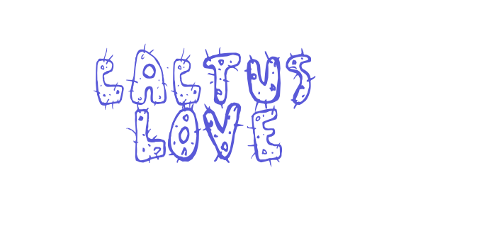 Cactus Love Font Download