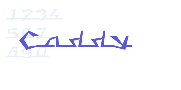 Caddy font free