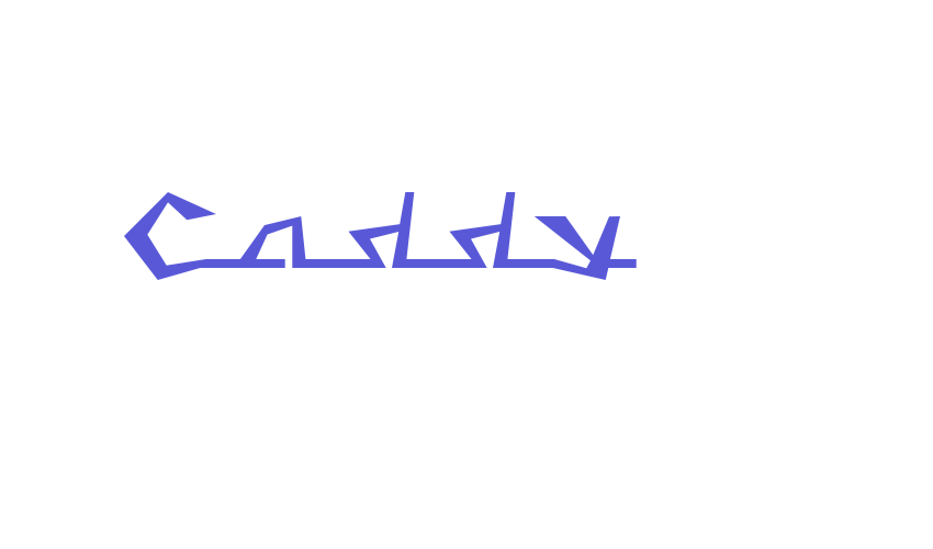 Caddy Font Download