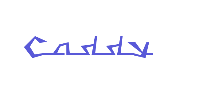 Caddy Font Download