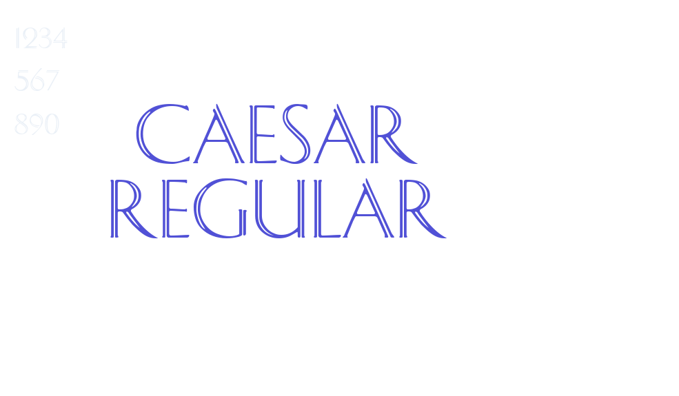 Caesar Regular-font-download