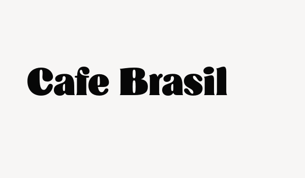 Cafe Brasil Font