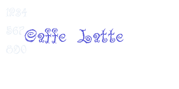 Caffe Latte font