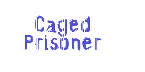 Caged Prisoner-font-download