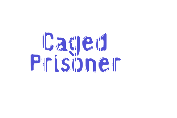 Caged Prisoner