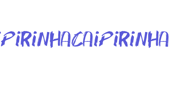 CaipirinhaCaipirinha Font Download