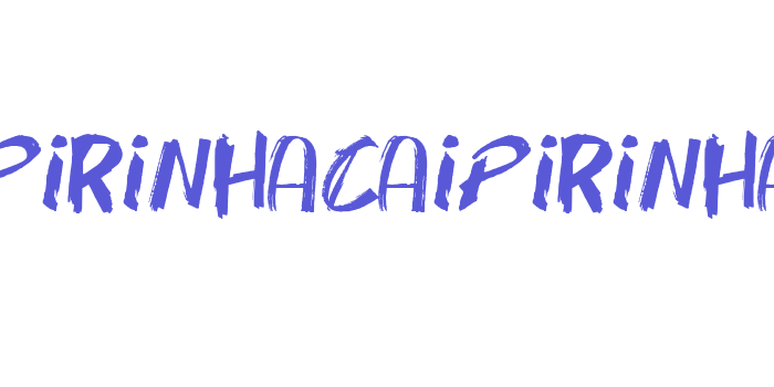 CaipirinhaCaipirinha Font