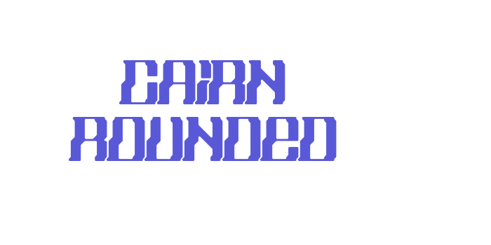 Cairn Rounded Font Download