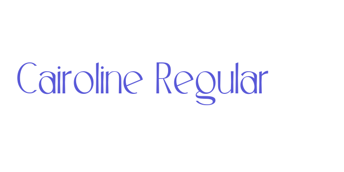 Cairoline Regular Font Download