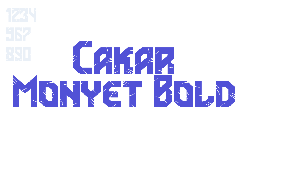 Cakar Monyet Bold-font-download