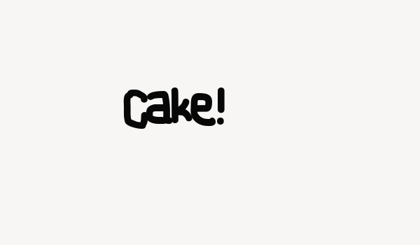 Cake! Font