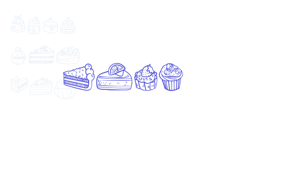 Cake font download