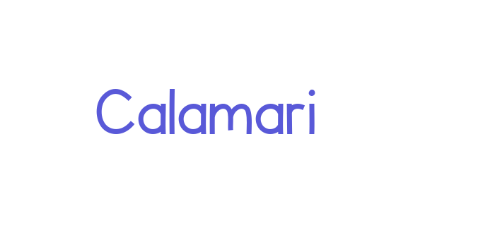 Calamari Font Download