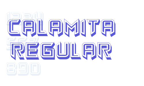 Calamita Regular Font Download