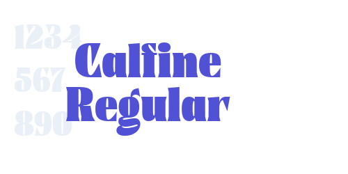 Calfine Regular-font-download