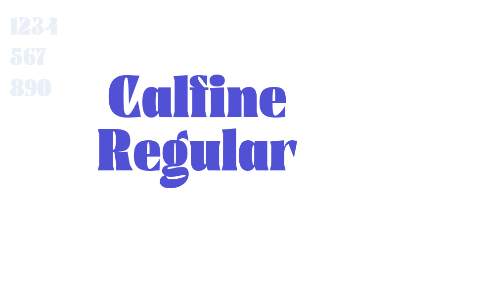 Calfine Regular-font-download