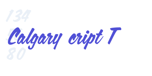 Calgary Script OT-font-download
