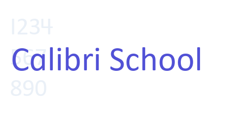 Calibri School