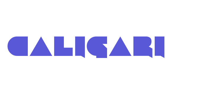 Caligari Font Download