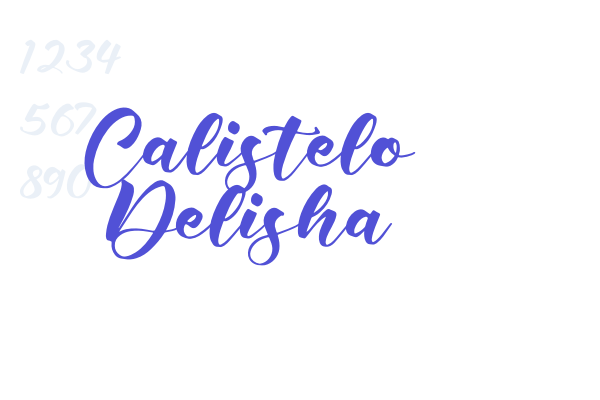 Calistelo Delisha