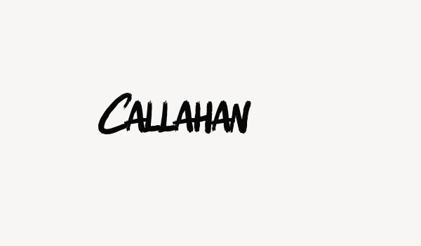 Callahan Font