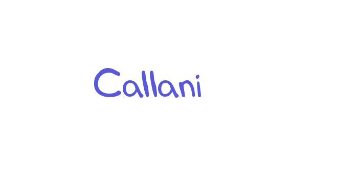 Callani Font Download