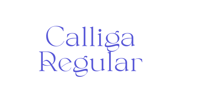 Calliga Regular Font Download