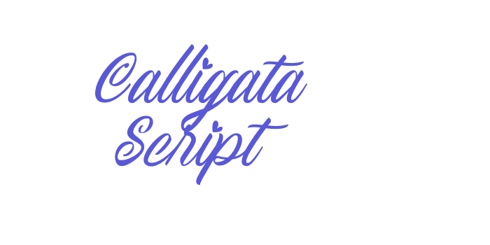 Calligata Script Font