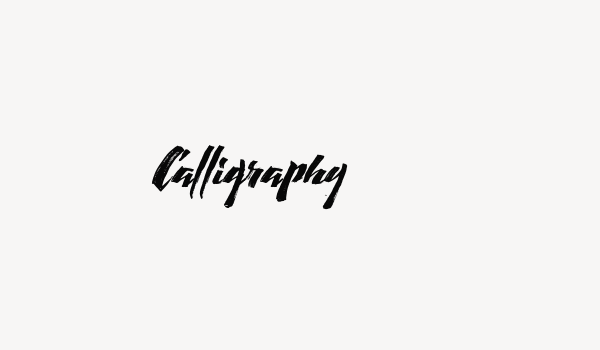 Calligraphy Font