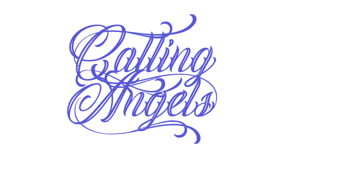 Calling Angels Font