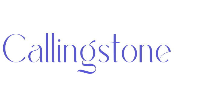 Callingstone Font Download