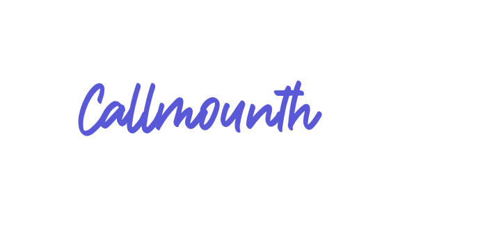 Callmounth Font