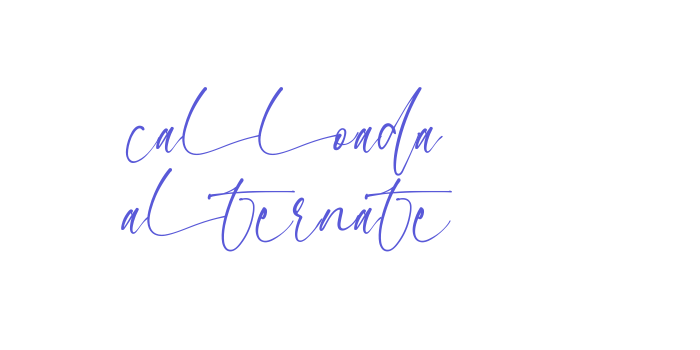 Calloada Alternate Font Download