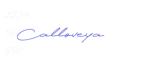Calloveya-font-download