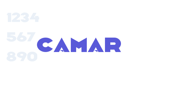 Camar font free