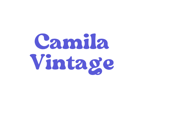 Camila Vintage Font