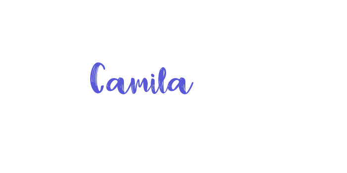 Camila Font Download