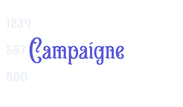 Campaigne font free