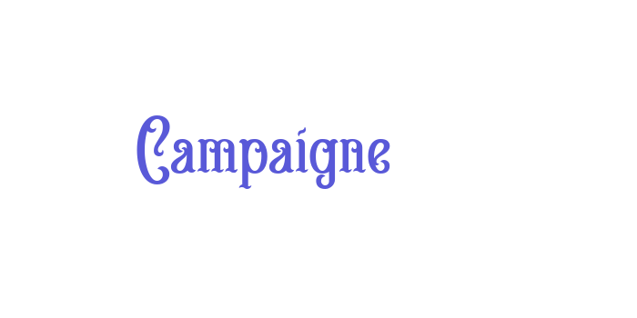 Campaigne Font Download