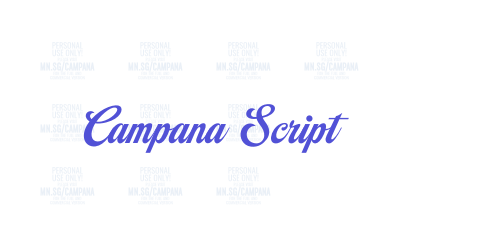 Campana Script-font-download