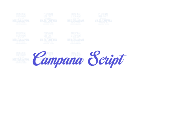 Campana Script