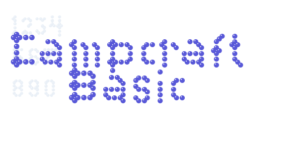 Campcraft Basic font