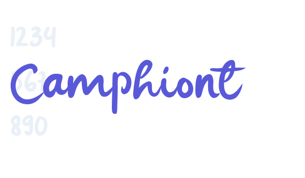 Camphiont Font