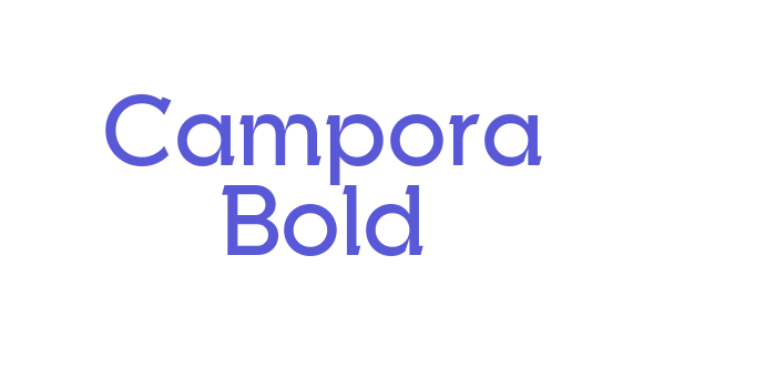 Campora Bold Font Download