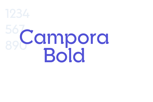 Campora Bold